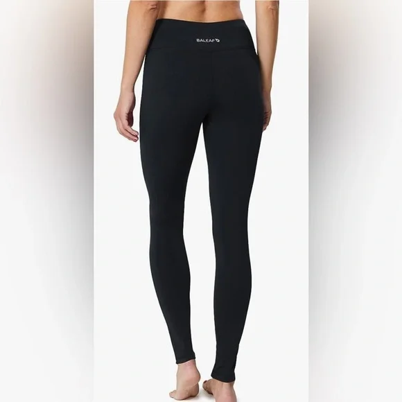 Baleaf Thermal Lined Black Yoga Pants. XS. NWT - Picture 2 of 10